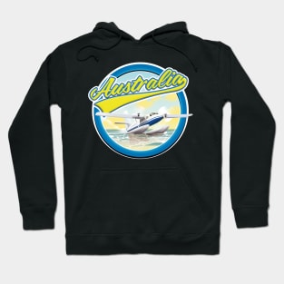 Australia Travel logo Hoodie